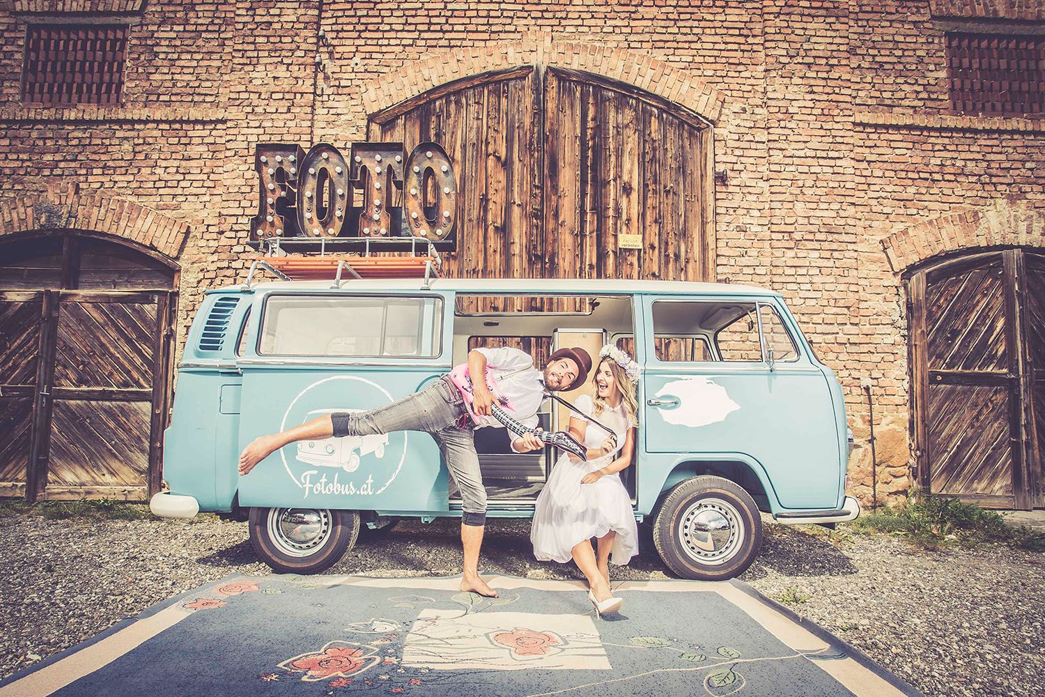 Der Fotobus für Hochzeiten